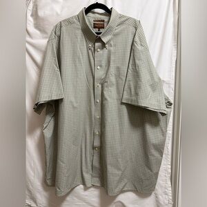 Oak Hill Green Checkered Men's Shirt 4XL
